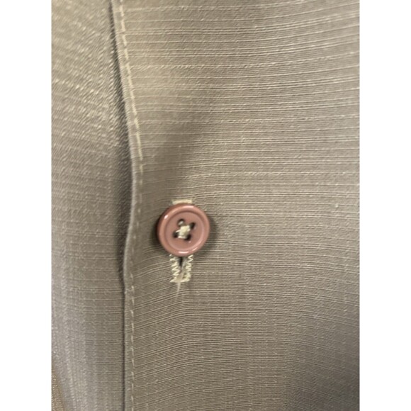 Vintage Fulton Street Shirt Works‎ Button Down Sand Brown Size 2XLT Made In USA - Picture 5 of 10